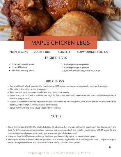 Slow & Simple: 88 Easy and Delicious Crockpot Meals (Digital)