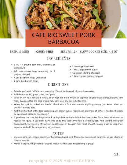 Slow & Simple: 88 Easy and Delicious Crockpot Meals (Digital)